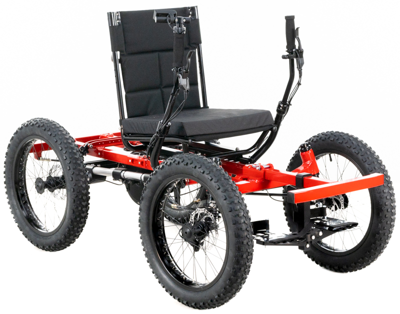 Leroy's Red NotAWheelchair Rig