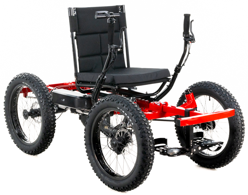 Shelley's Red NotAWheelchair Rig