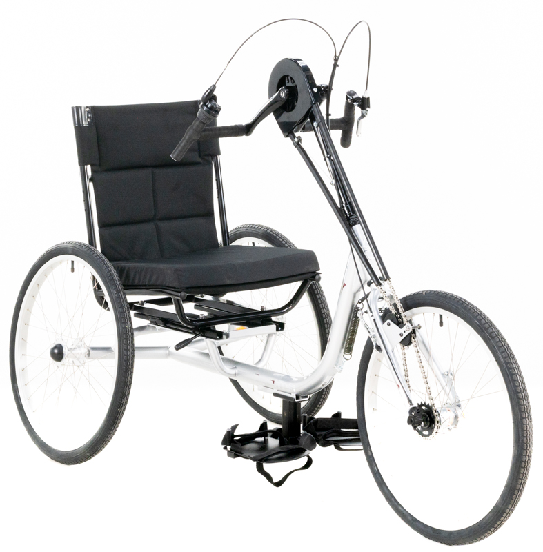 George's Silver Sun HT-3 Handcycle 