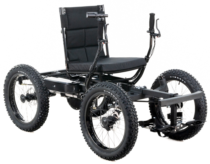 Brent's Crinkle Black NotAWheelchair Rig