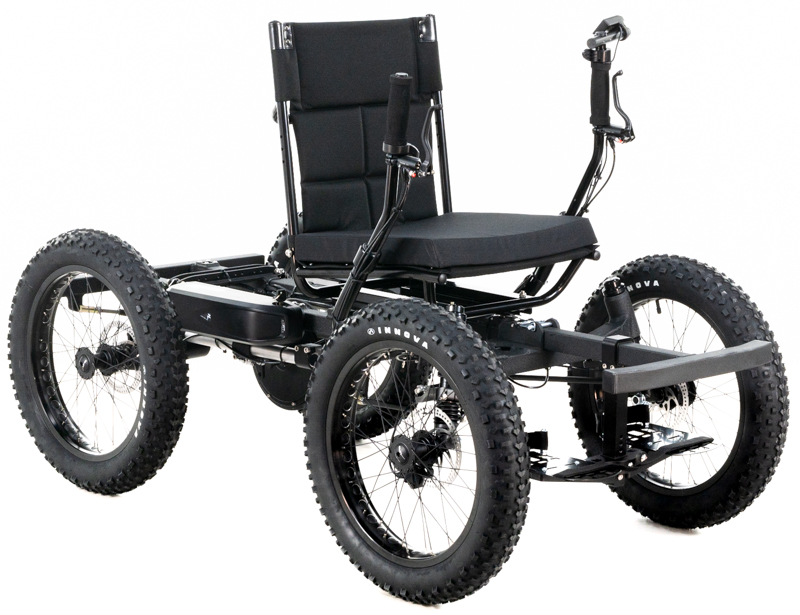 Cody's Crinkle Black NotAWheelchair Rig