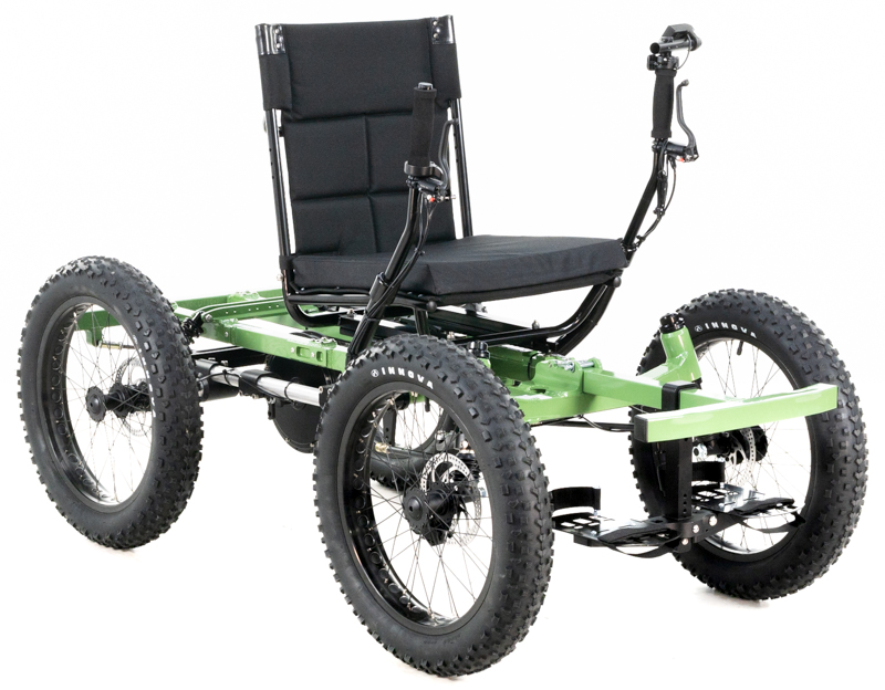 Irene's Dark Green NotAWheelchair Rig