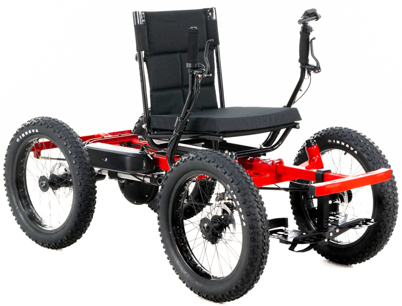 Mark's Red NotAWheelchair Rig