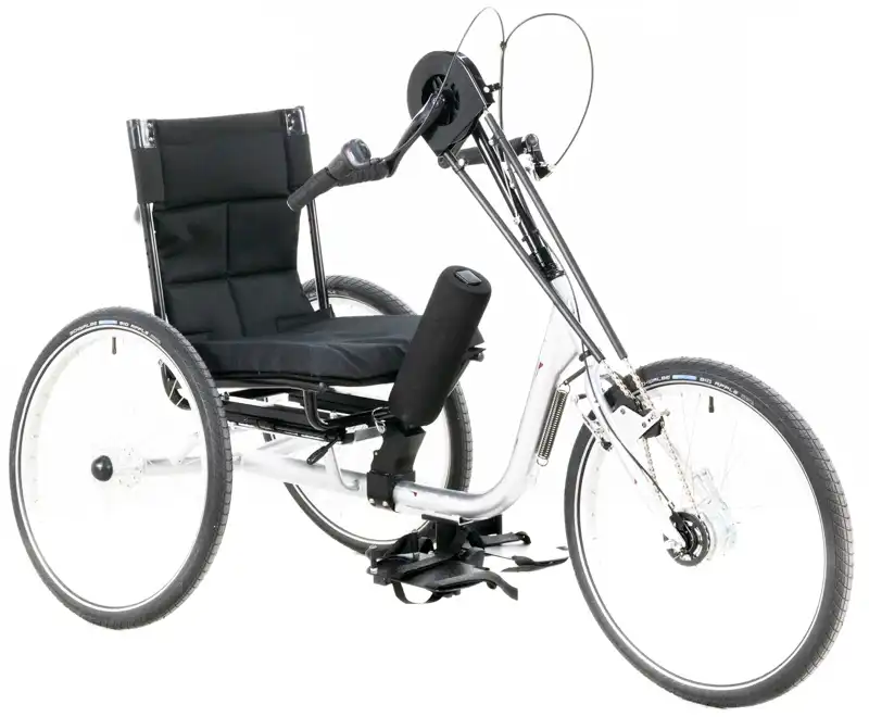 James' Silver Sun HT-3 Handcycle