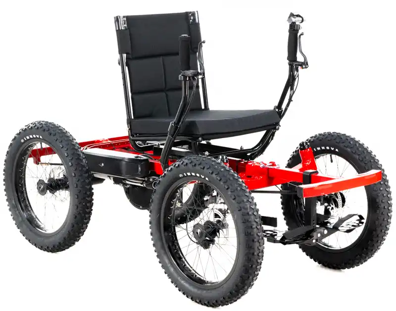 Mark's Red NotAWheelchair Rig