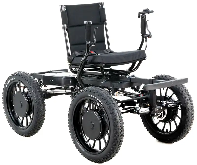 Zane's Crinkle Black NotAWheelchair Big Rig