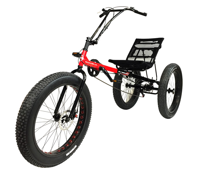 fat tire recumbent trike for sale