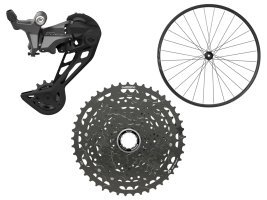 10 SPEED - MICROSHIFT BAREND/DEORE REAR DERAILLEUR/11-36 CASSETTE