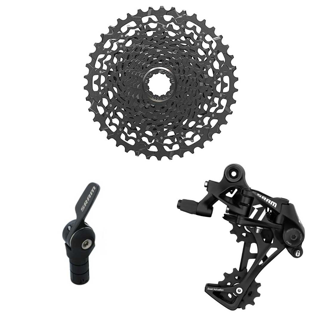 SRAM Apex 11-42T 11-speed cassette w/ SRAM 11-speed Bar End Shifter