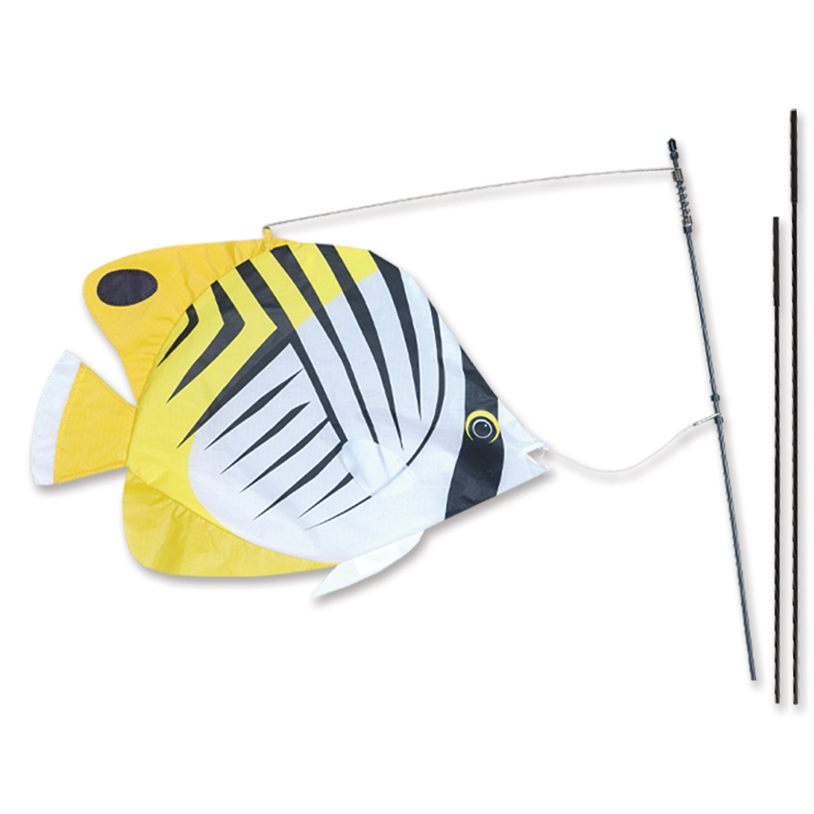 Swimming Fish Recumbent Bike Flag - Threadfin