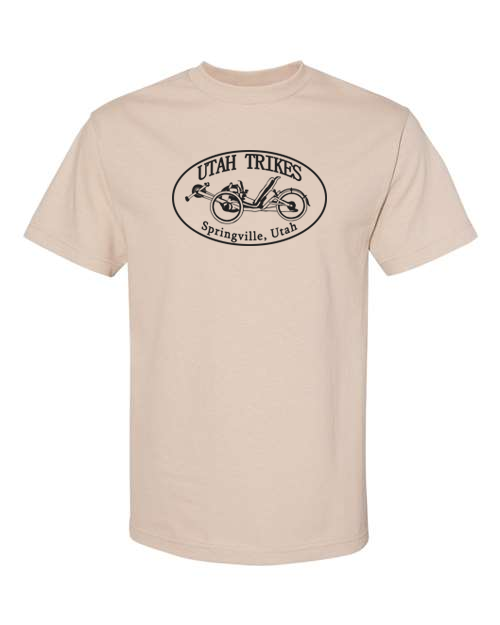 Utah Trikes T-Shirt SAND - Medium