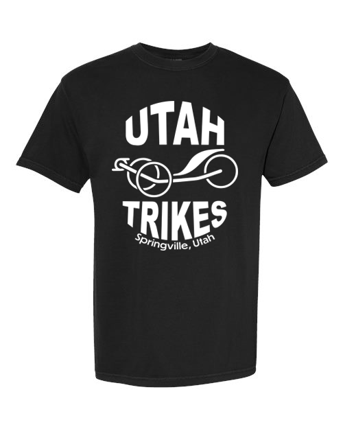 Utah Trikes T-Shirt BLACK - Small