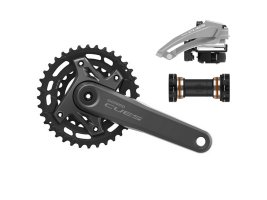 11 Speed Low Gears - 36-22 Shimano Cues Crankset / Shimano Cues Front Derailleur - 170mm Cranks