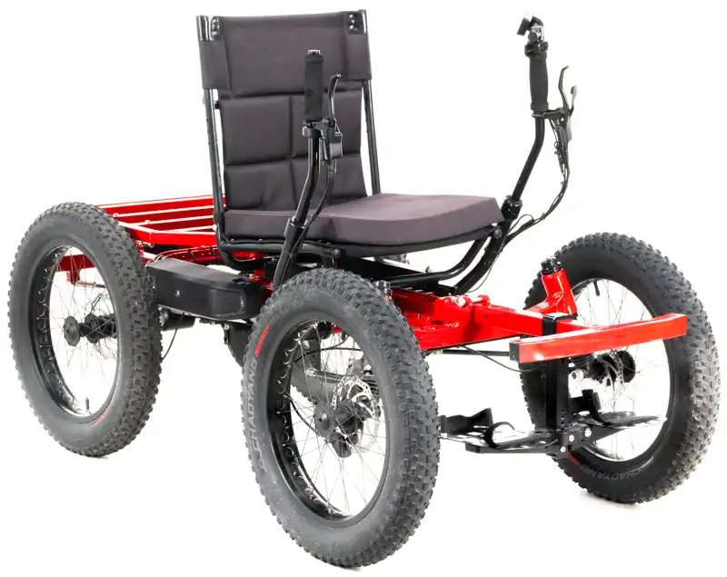 USED NotAWheelchair Rig with Dual Batteries, Cargo Rack, and Trailer Hitch Build #47300